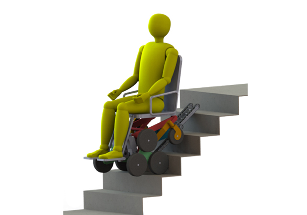 PRAXI Intellectual Property handled the patent application for the stair-climbing wheelchair designed by Politecnico di Torino