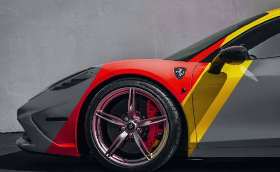 Design Ferrari: tra personalizzazione e contraffazione