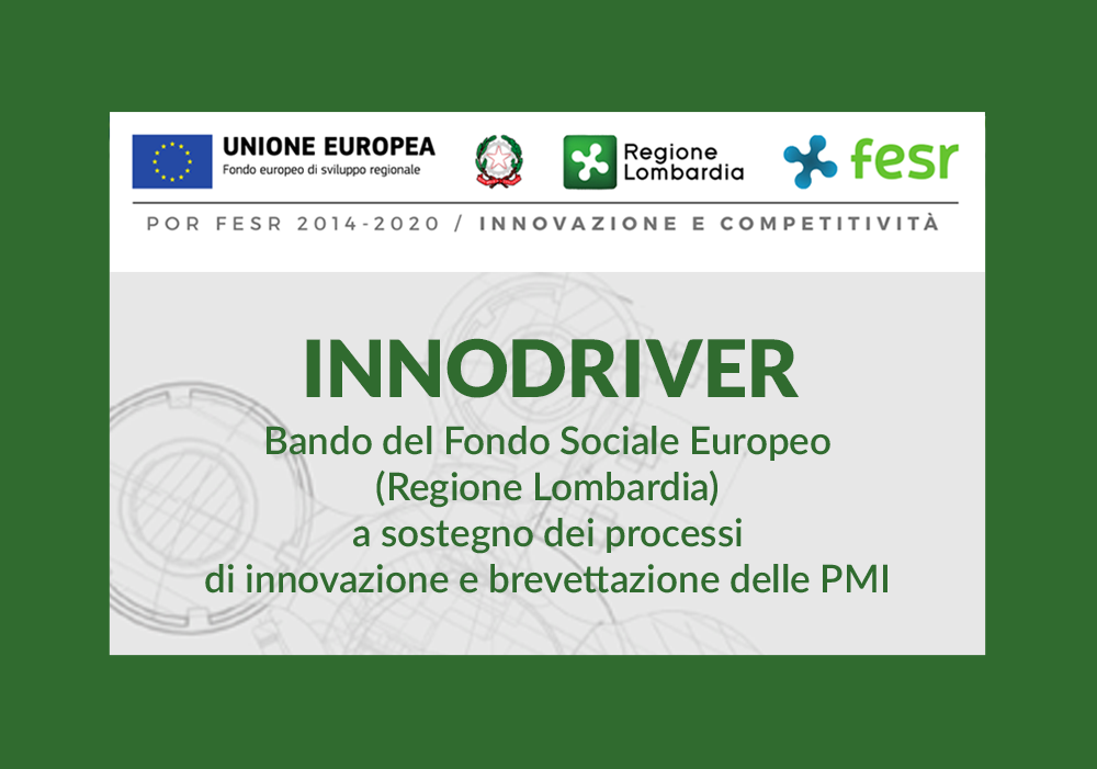 Bando del Fondo Sociale Europeo (Regione Lombardia) a sostegno dei processi di innovazione e brevettazione delle PMI